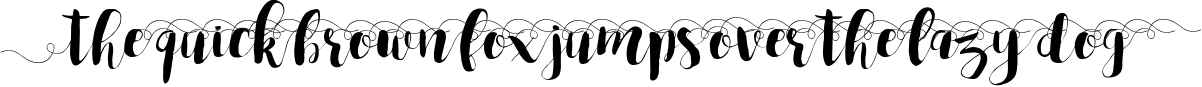 Example 2 of  Font
