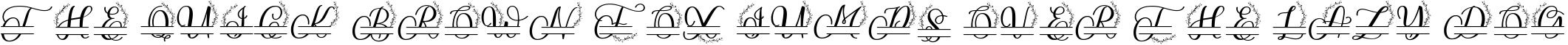 Example 12 of  Font