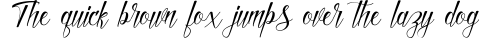 Example 1 of  Font