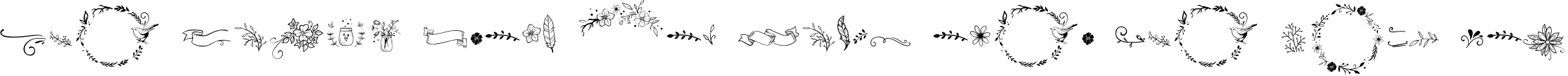 Example 14 of  Font