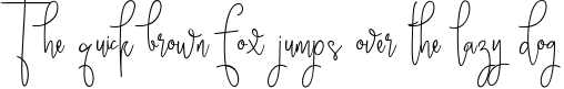 Example 1 of  Font