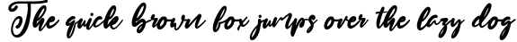Example 1 of  Font