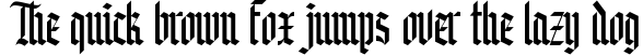 Example 1 of  Font
