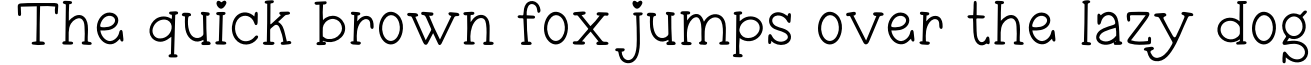 Example 1 of  Font