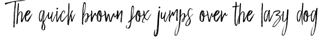 Example 1 of  Font