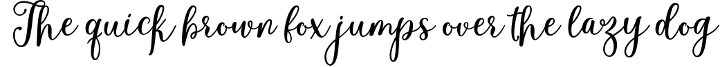 Example 1 of  Font