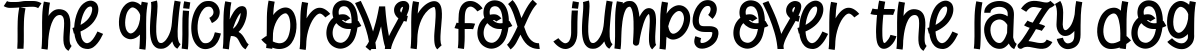 Example 3 of  Font