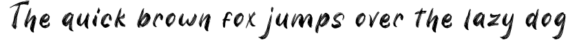 Example 2 of  Font
