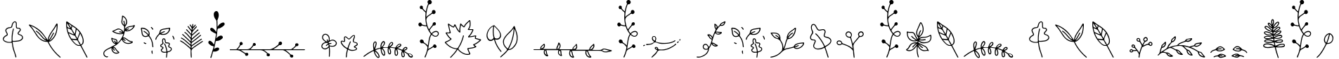 Example 1 of  Font