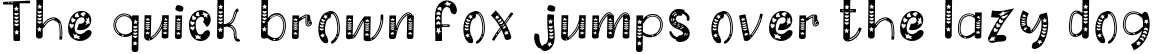 Example 1 of  Font