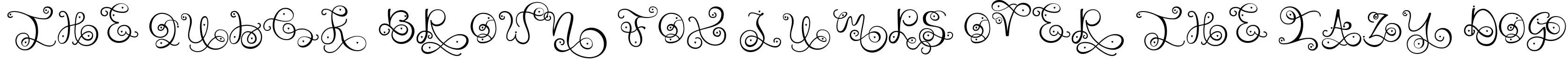 Example 34 of  Font