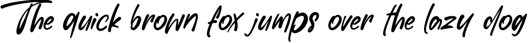 Example 1 of  Font