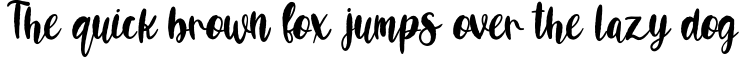 Example 3 of  Font