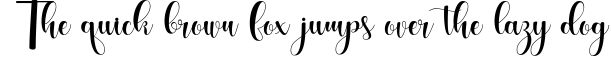 Example 1 of  Font