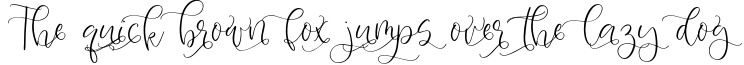 Example 3 of  Font