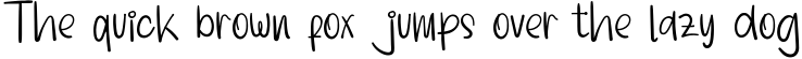 Example 1 of  Font