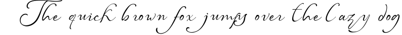 Example 1 of  Font