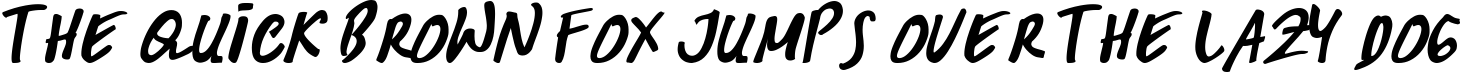 Example 1 of  Font