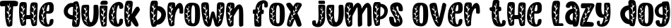 Example 2 of  Font