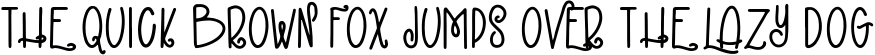 Example 1 of  Font