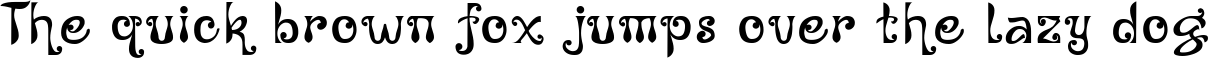 Example 1 of  Font