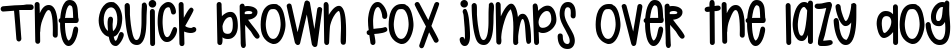 Example 10 of  Font