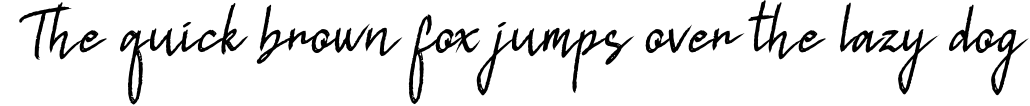 Example 2 of  Font