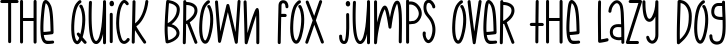 Example 1 of  Font