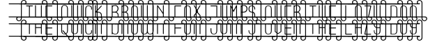 Example 13 of  Font