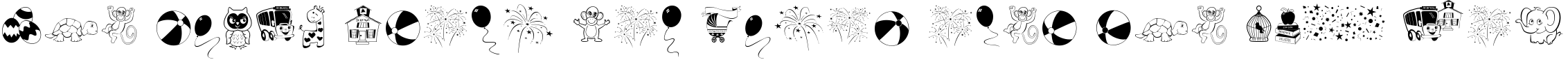 Example 7 of  Font
