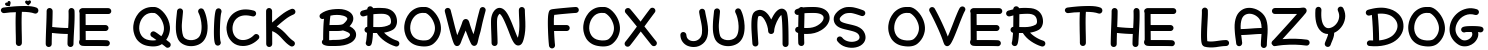 Example 5 of  Font