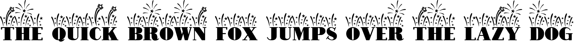 Example 3 of  Font