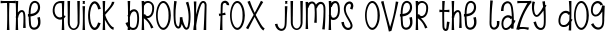 Example 2 of  Font