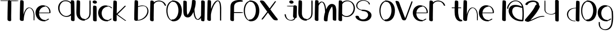 Example 1 of  Font