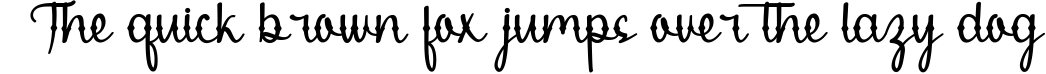 Example 2 of  Font