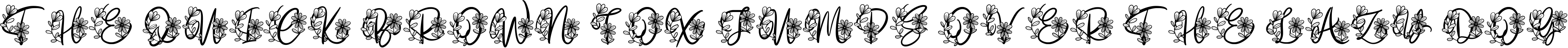 Example 3 of  Font
