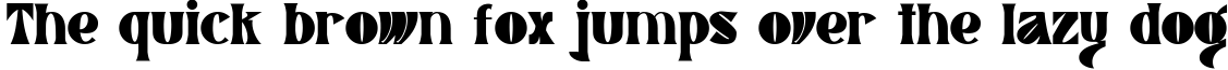 Example 1 of  Font