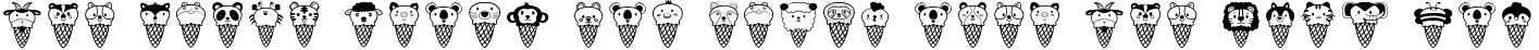 Example 1 of  Font