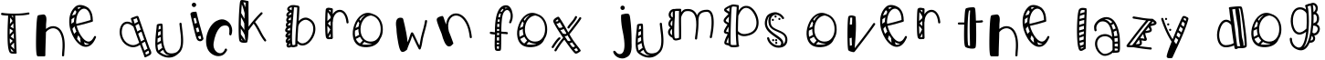Example 1 of  Font