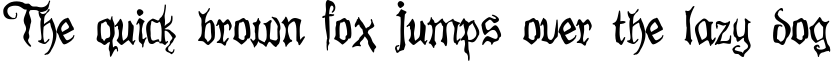 Example 1 of  Font