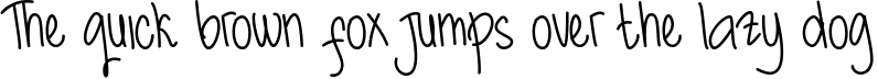 Example 4 of  Font