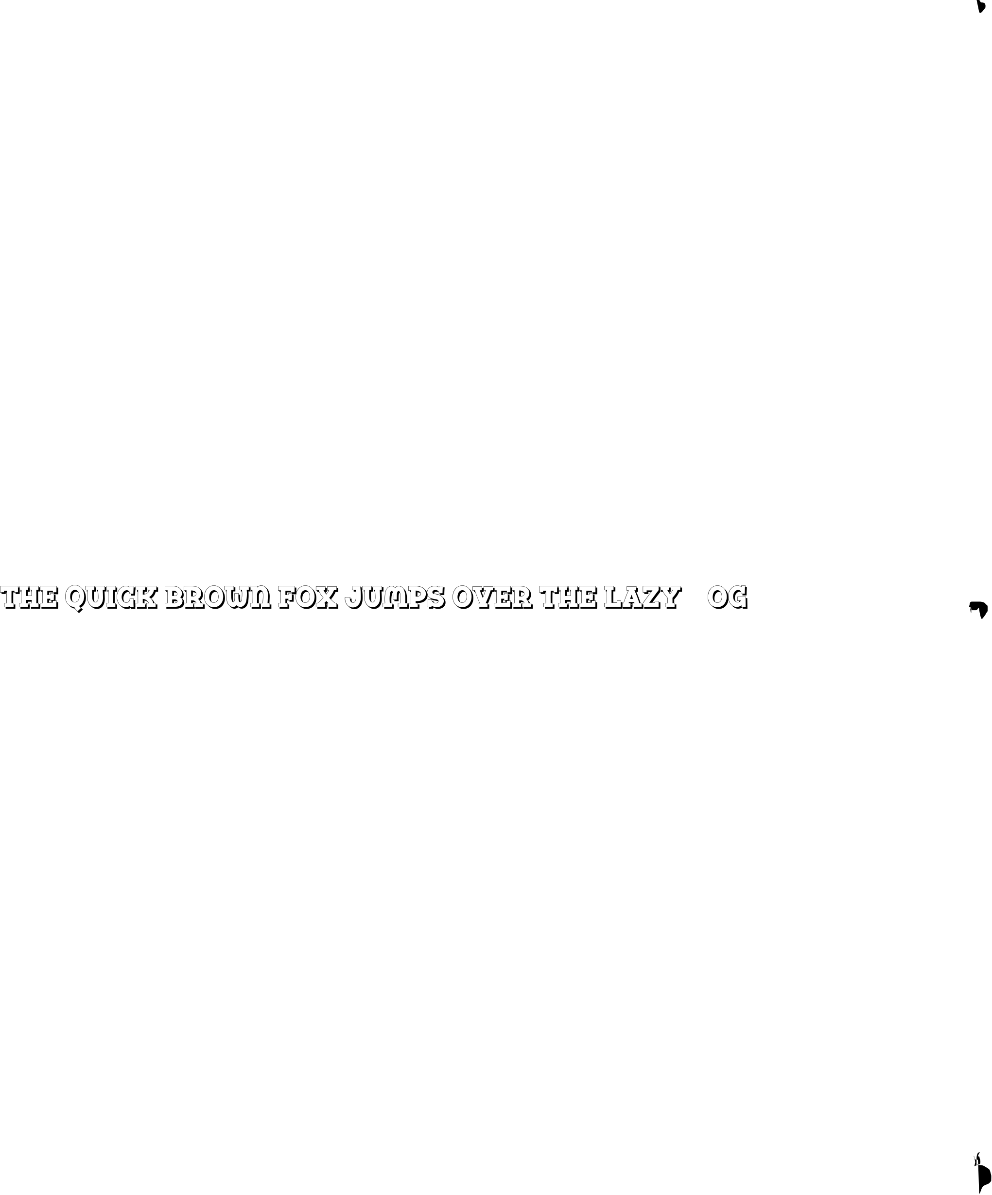 Example 1 of  Font
