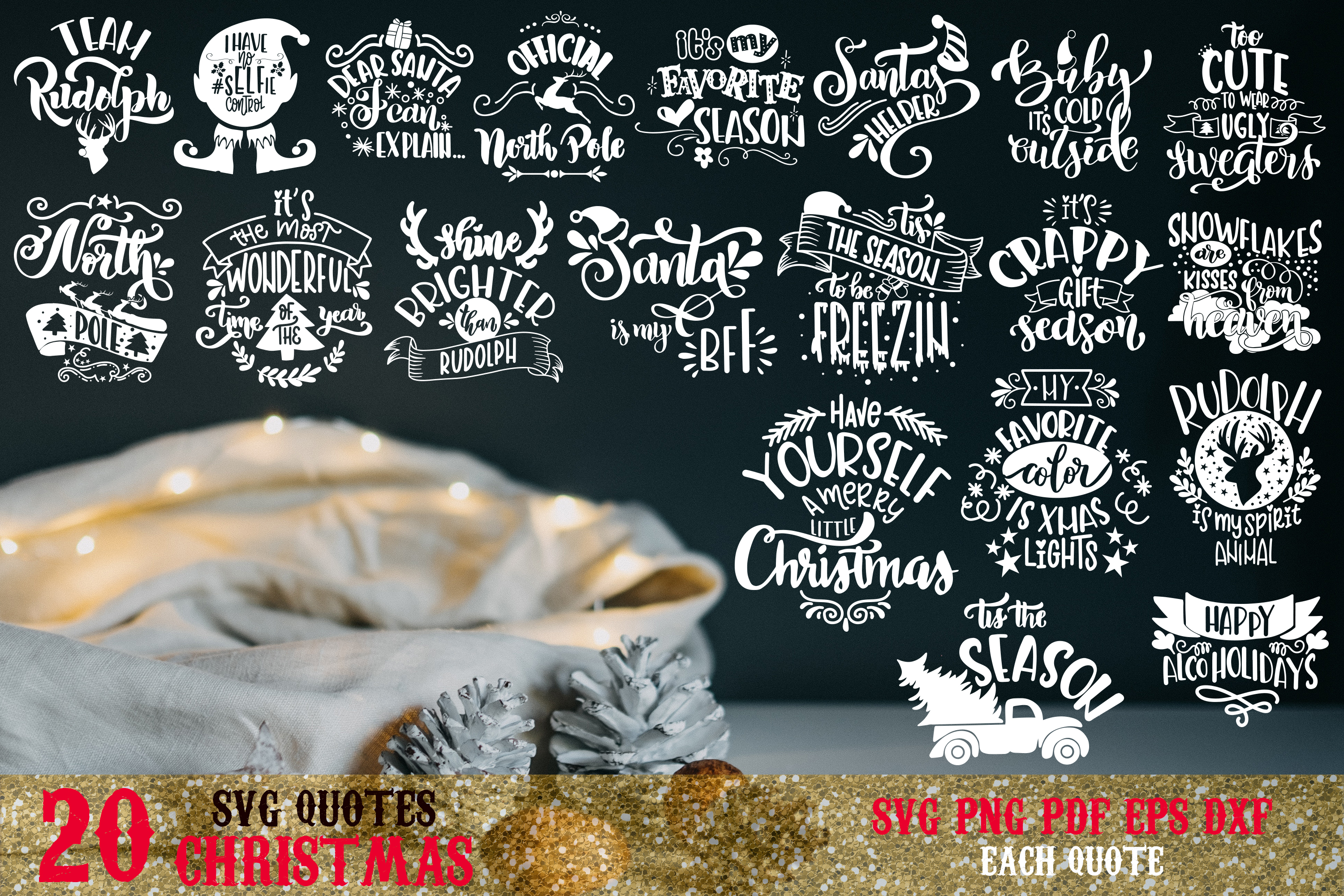 christmas bundle svg merry christmas winter svg vol 2