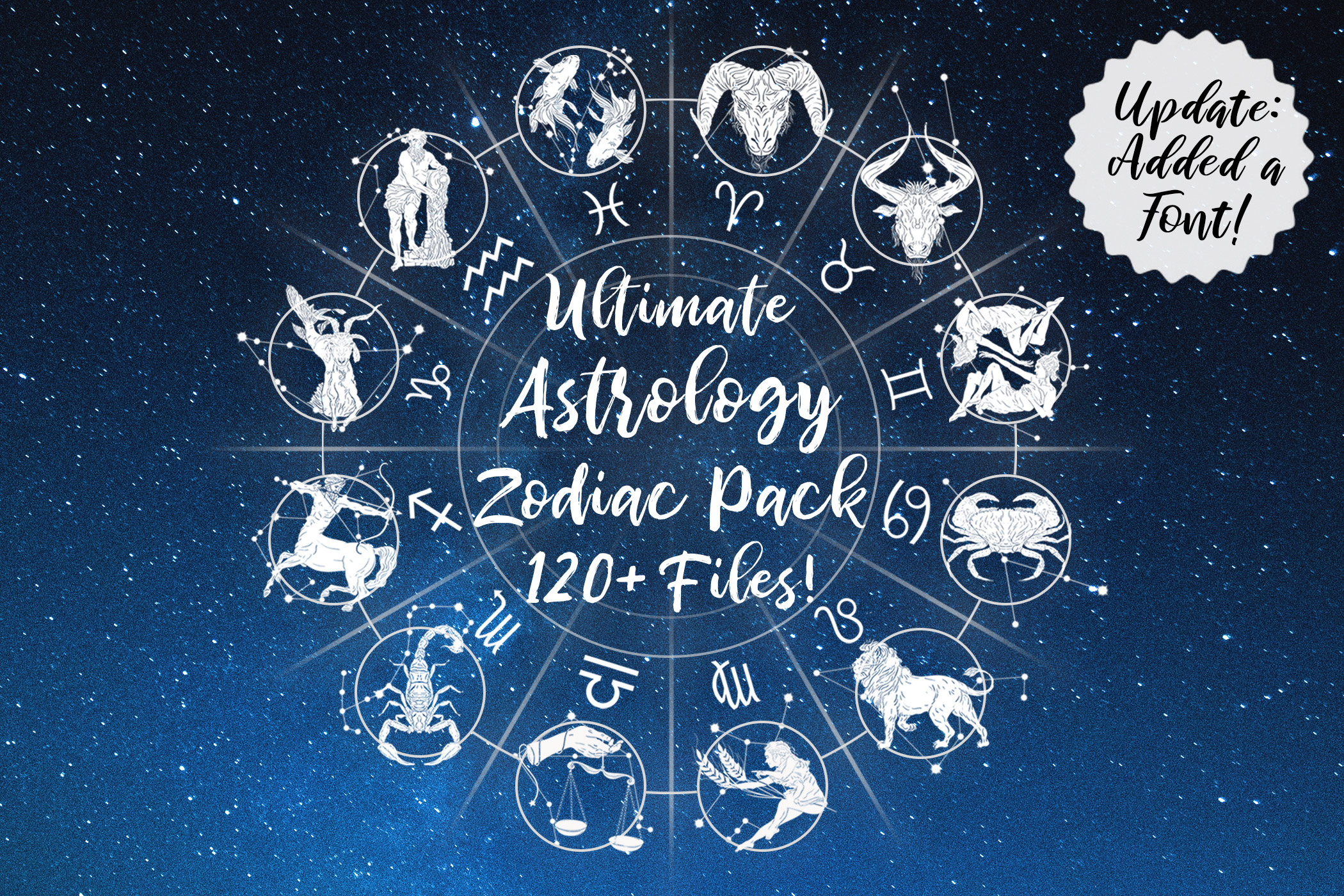 Ultimate Astrology Zodiac Bundle Svg Png Files