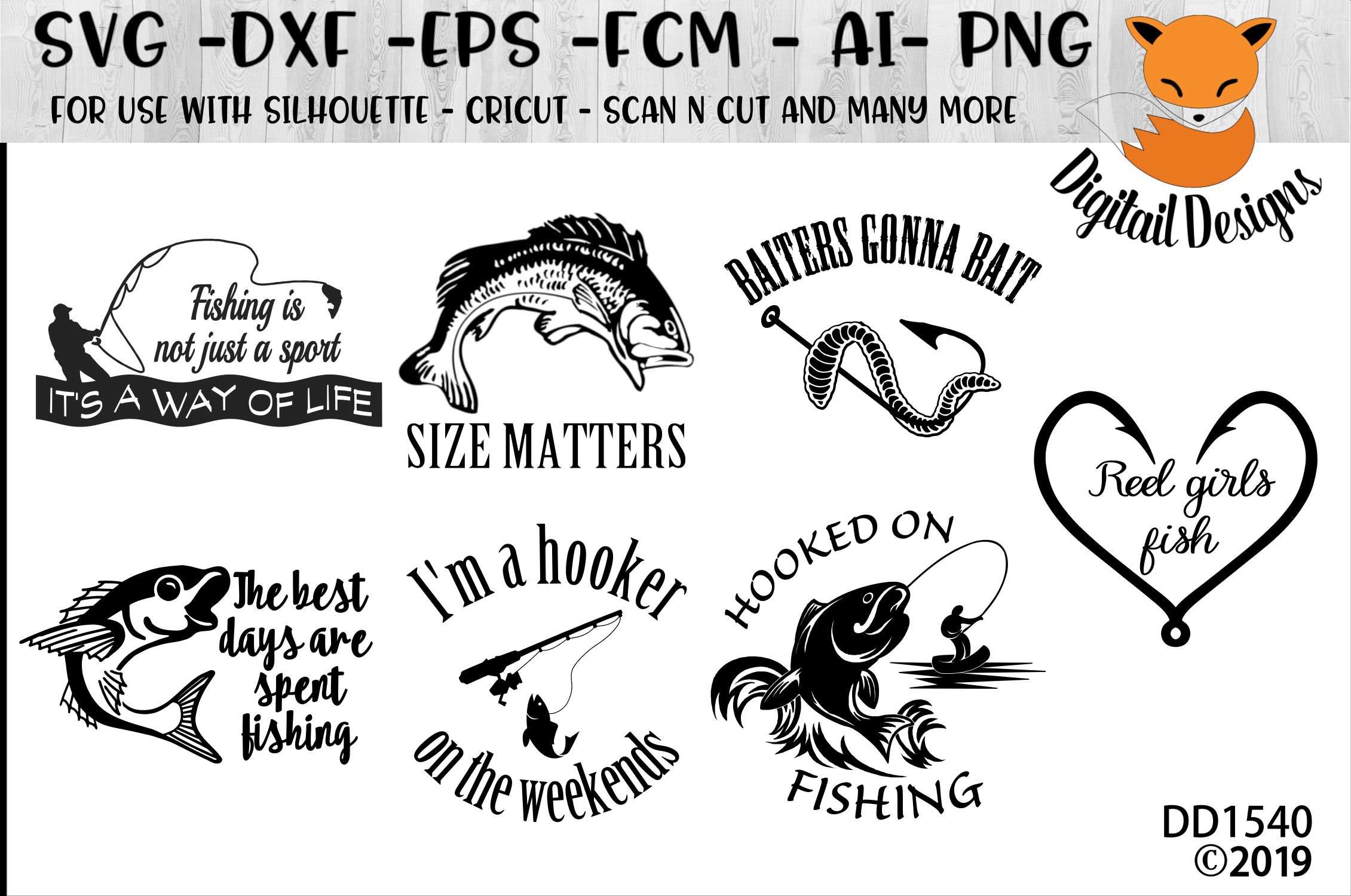 773 Fishing SVG Cut Files Designs Free SVG Cut Files SVGly For Crafts