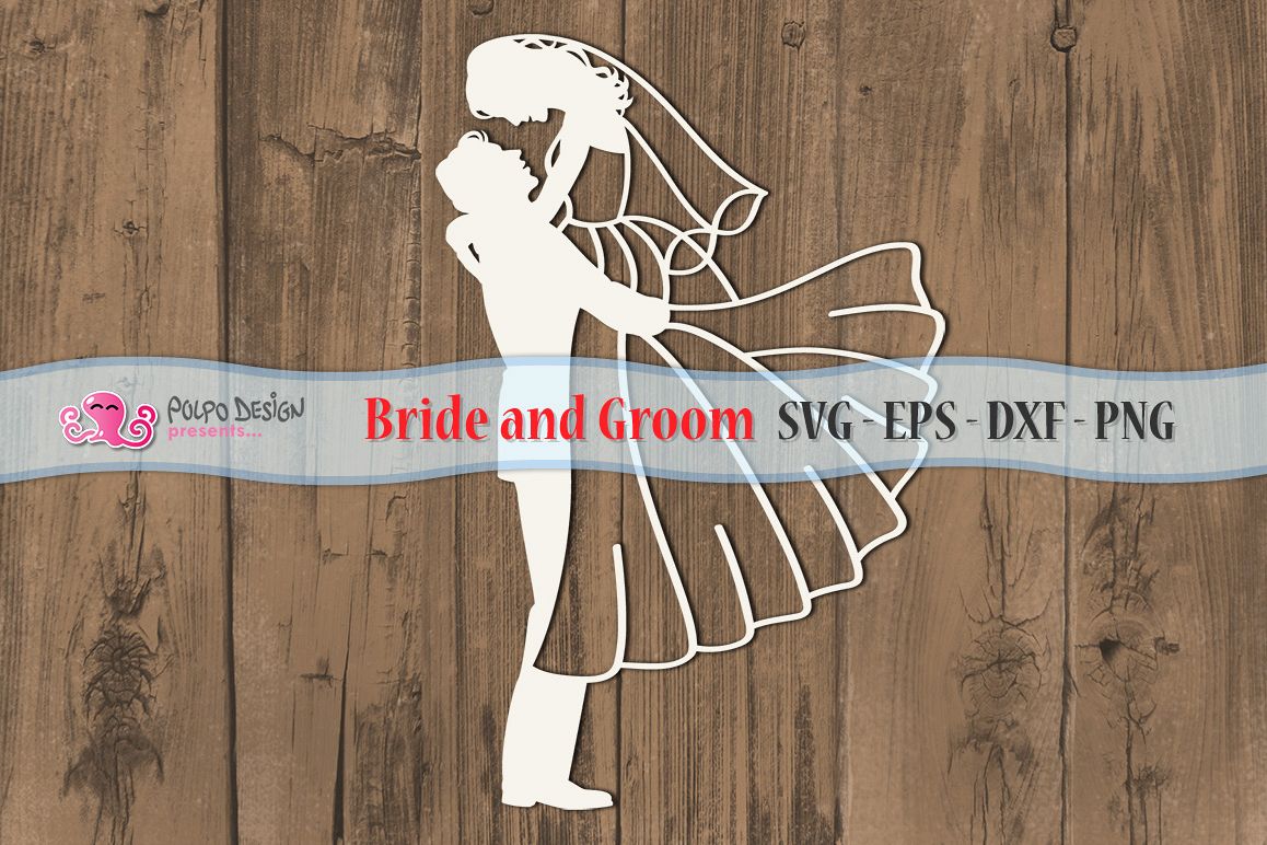 Bride And Groom SVG 64084 Illustrations Design Bundles