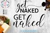 Get Naked Funny Bathroom Decor Cut File SVGs Design Bundles