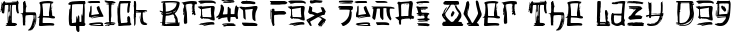 Haruto preview for Haruto - Asian Font