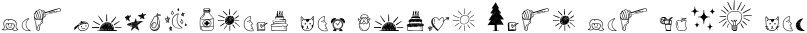 Note-Doodle preview for Just Note - Font and Doodle