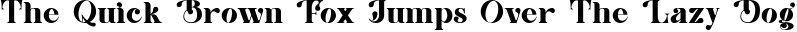 Font preview for Jabgiki - Bold Serif